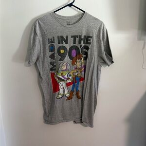 Gray Toy Story Graphic T-Shirt